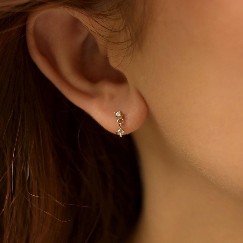 Lab-Grown Diamond Earrings