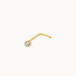 18ct Gold Delicate Diamond Tragus Stud