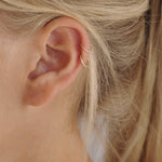 18ct Gold Small Cartilage Helix Earring Hoops