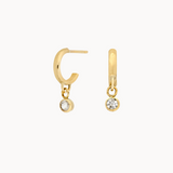 9ct Gold Dainty Diamond Earring Set