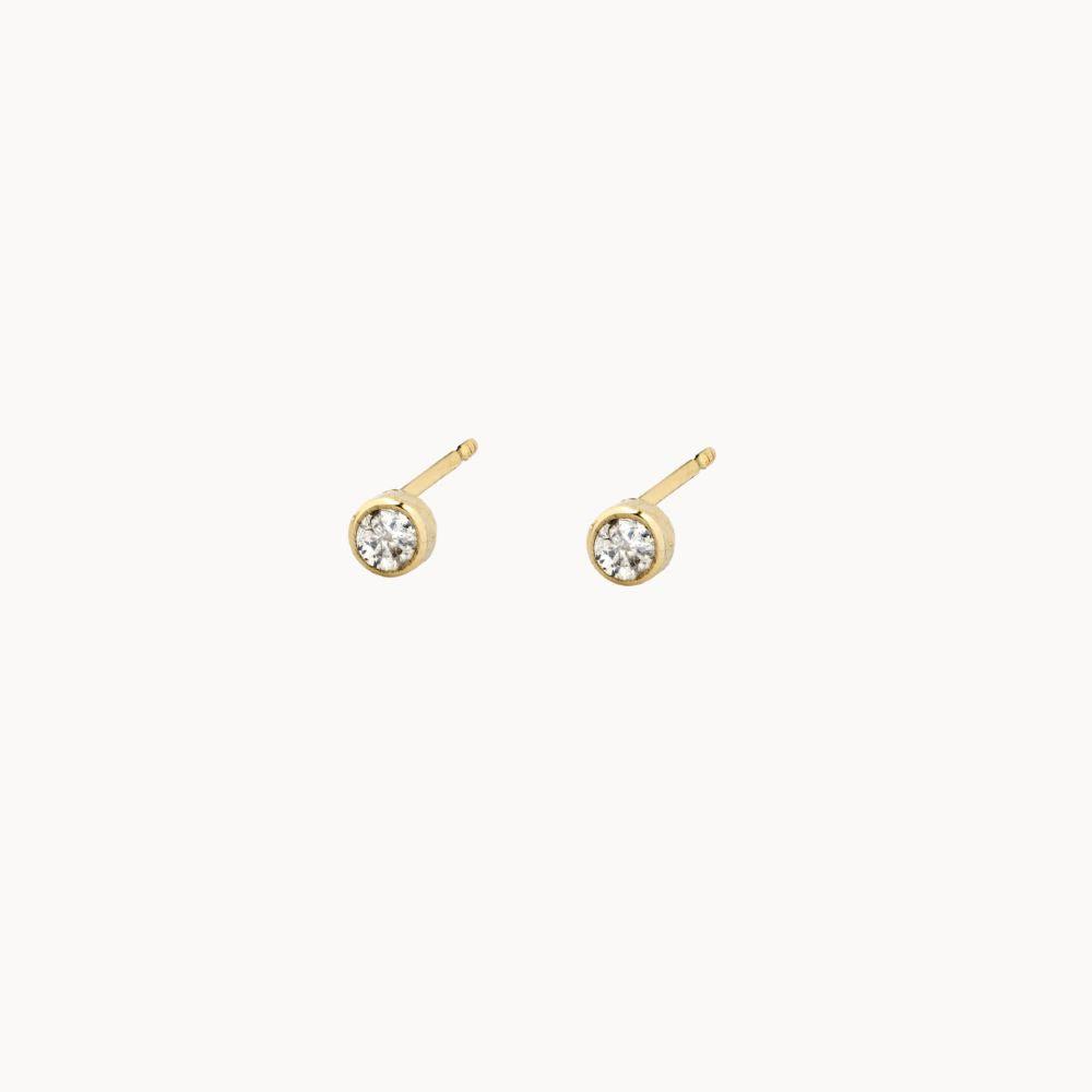 Dainty on sale diamond studs