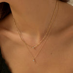 9ct Gold Diamond Chain Necklace