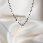 9ct Gold Diamond Chain Necklace