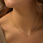 9ct Gold Diamond Chain Necklace