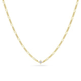 9ct Gold Diamond Chain Necklace