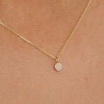 9ct Gold Dot Necklace