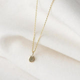9ct Gold Dot Necklace
