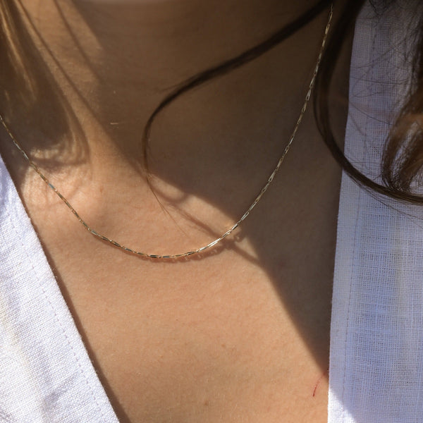 9ct Gold Rope Chain Layering Necklace – Wild Fawn Jewellery