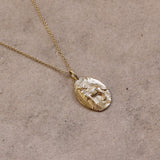 9ct Gold Personalised Aries Necklace