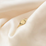 9ct Gold Personalised Initial Signet Ring