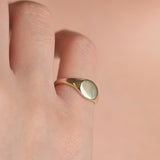 9ct Gold Personalised Initial Signet Ring