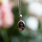 9ct Gold Personalised Oval Locket Necklace