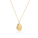 9ct Gold Personalised Sagittarius Necklace