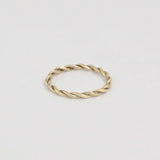 9ct Yellow Gold Entwined Wedding Ring