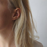 Silver Delicate Hammered Conch Ear Cuff