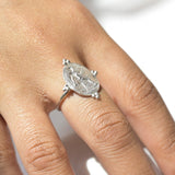 Silver Goddess Themis Ring