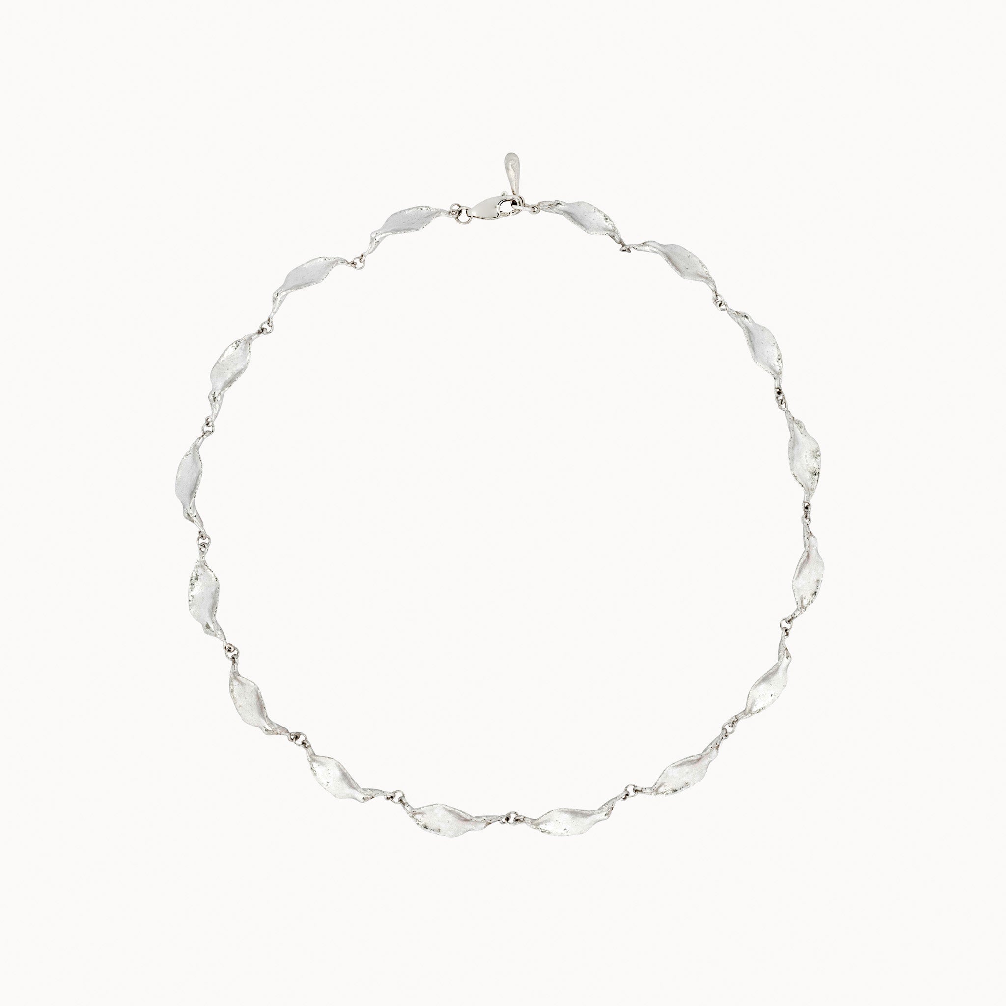 Silver Leaf Necklace