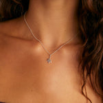 Silver Lucky Star Necklace