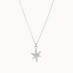 Silver Lucky Star Necklace