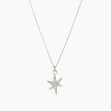 Silver Lucky Star Necklace