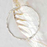 Silver Organic Bangle