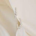 Silver Revolution Hoop Earrings