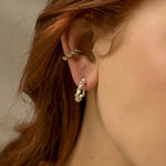 Silver Revolution Hoop Earrings