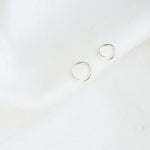 Silver Small Cartilage Helix Earring Hoops