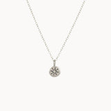 Silver Sunshine Pendant Necklace