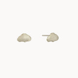 Silver Tiny Cloud Studs