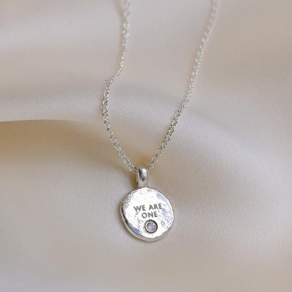 Silver ‘We are one’ Pride Charity Pendant